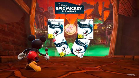 “Disney Epic Mickey: Rebrushed”: Jetzt für die Switch, PS5, Xbox Series X & PC vorbestellen - Foto: © Disney / TV Movie / PR