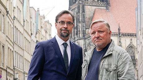Tatort Münster: Jan Josef Liefers und Axel Prahl - Foto: WDR/Bavaria Fiction GmbH/Thomas Kos