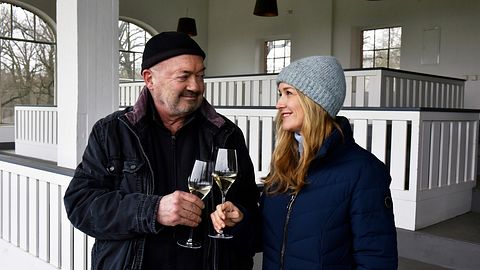 Ein starkes Team: Otto (Florian Martens) und Linett (Stefanie Stappenbeck) - Foto: ZDF / Katrin Knoke