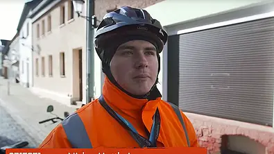 Anzeigenhauptmeister Niclas Matthei aus der neusten Spiegel TV-Reportage - Foto: Spiegel TV