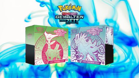 Pokémon-Sammelkartenspiel: Top-Trainer-Boxen Gewalten der Zeit jetzt vorbestellen - Foto: TVMovie / PR