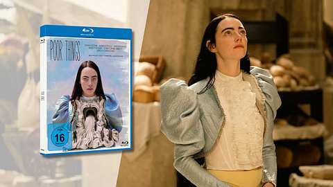 Emma Stone in Poor Things, jetzt auf DVD und Blu-ray - Foto: TVMovie/PR