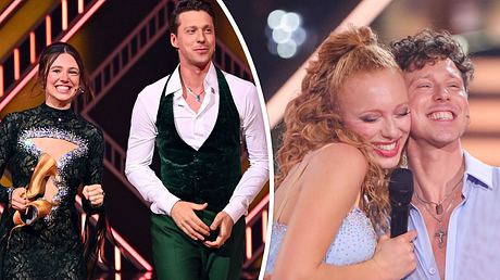 Lets Dance: Valentin Lusin, Ann-Katrin Bendixen und Anna Ermakova - Foto: Getty Images / Joshua Sammer / RTL / Willi Weber