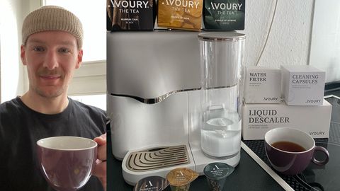 Avoury Teemaschine Praxistest Kapsel Bluetooth - Foto: Privat