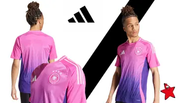 DFB Trikot Pink EM Fussball Adidas Shirt Lila Rosa - Foto: tvmovie/PR DFB Trikot Pink EM Fussball Adidas Shirt Lila Rosa - Foto: tvmovie/PR
