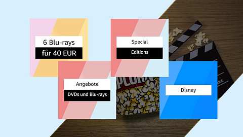 Filmaktionen bei Amazon im April, Blu-rays, Steelbooks, Disney - Foto: TVM/PR
