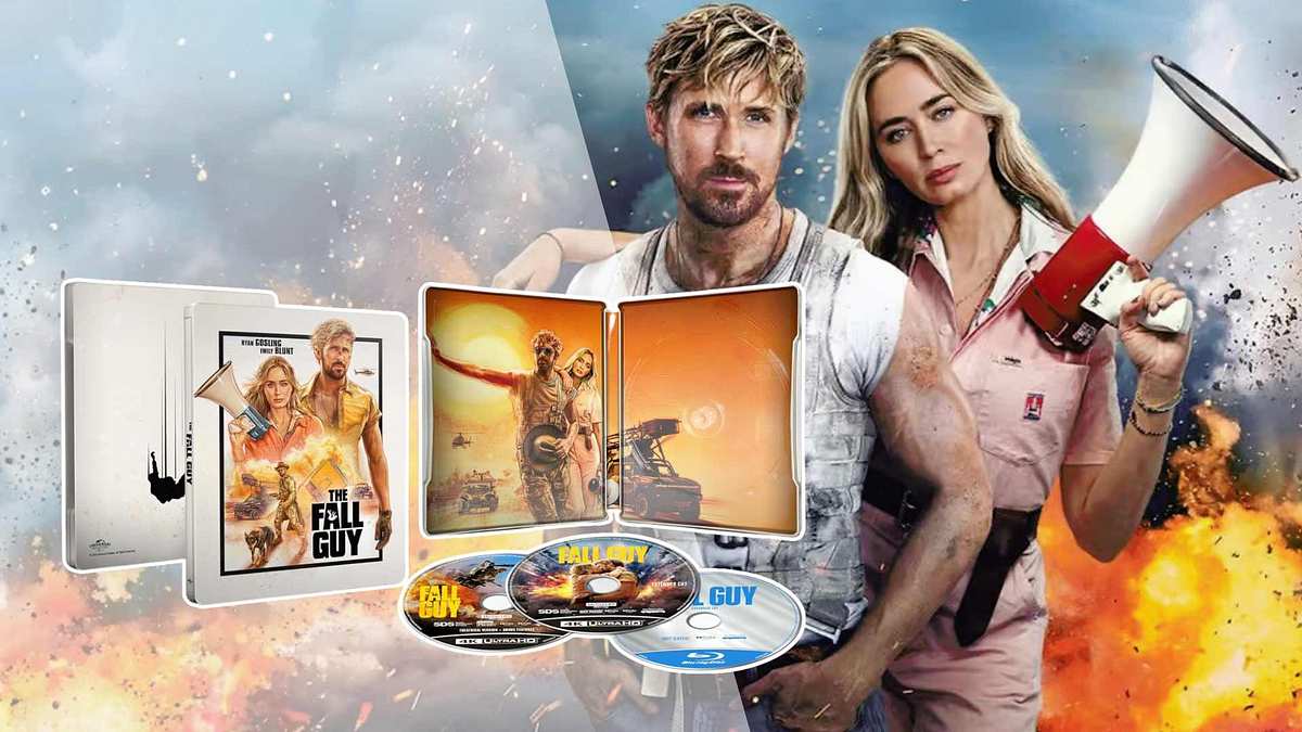 The Fall Guy mit Ryan Gosling und Emily Blunt auf DVD, Blu-ray und 4K UHD kaufen