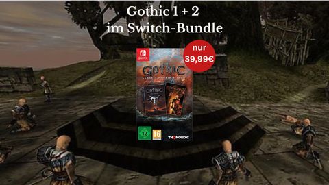 “Gothic Classic Khorinis Saga“ für Switch: Die besten Gothic-Teile im Bundle vorbestellen - Foto: TVMovie / PR