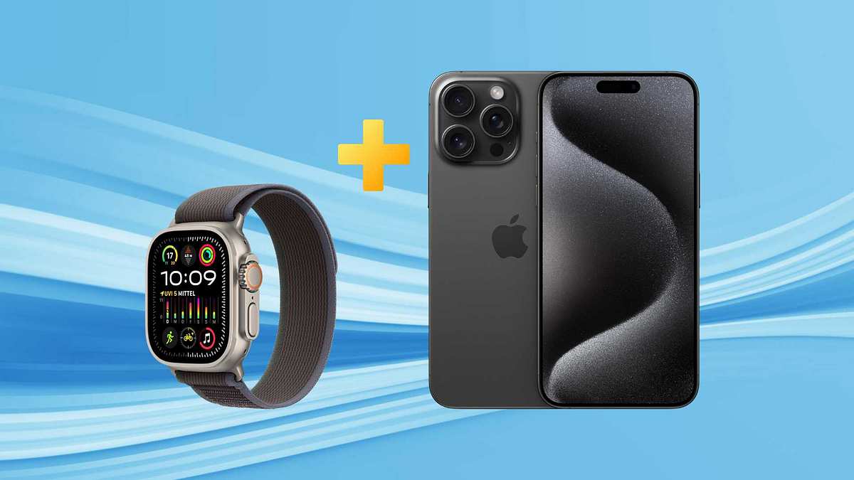 iPhone 15 Pro Max und die Apple Watch Ultra 2