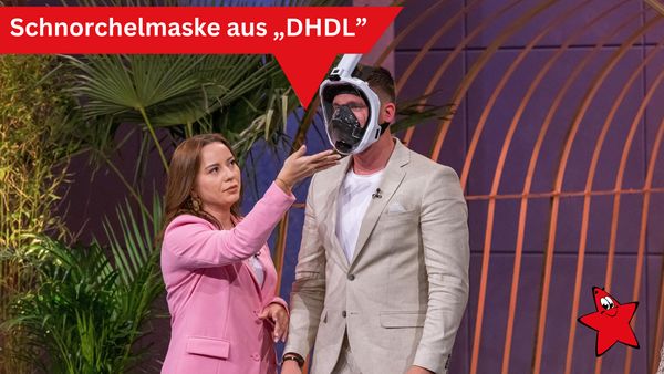 Schnorchelmaske Seaview Pro DHDL Tauchen Khroom TV Vox - Foto: RTL / Bernd-Michael Maurer
