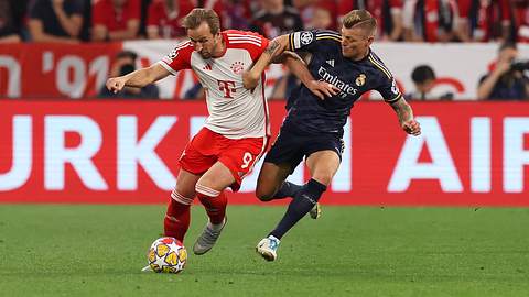 Ziehen die Bayern ins Finale ein? Siehe hier das CL-Halbfinalrückspiel bei Real Madrid! - Foto: Getty Images / Alexander Hassenstein / Staff