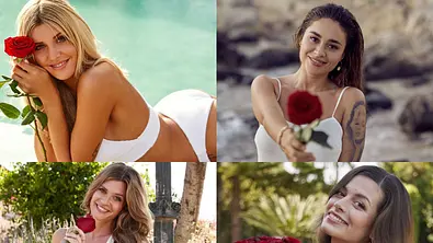 „Die Bachelorette“: Das wurde aus den Gewinnern - Foto: Collage: TVNOW/ Arya Shirazi, RTL/TVNOW, MG RTL D/Arya Shirazi, TVNOW
