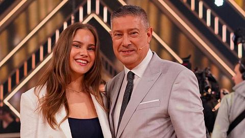 Joachim Llambi und seine Tochter Helena im Lets Dance Studio - Foto: instagram.com/ helena.llambi