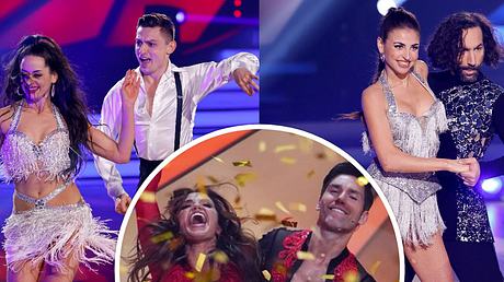 Lets Dance, Profi-Challenge: Sieger, Gewinner - Ekaterina Leonova, Christian Polanc, Christina Hänni, Malika Dzumaev, Massimo Sinató, Zsolt Sandor Cseke - Foto: RTL / Stefan Gregorowius / Imago Panama Pictures