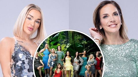 Reality Queens - Auf High Heels durch den Dschungel: Danni Büchner und Emmy Russ - Foto: RTL / Benno Kraehahn