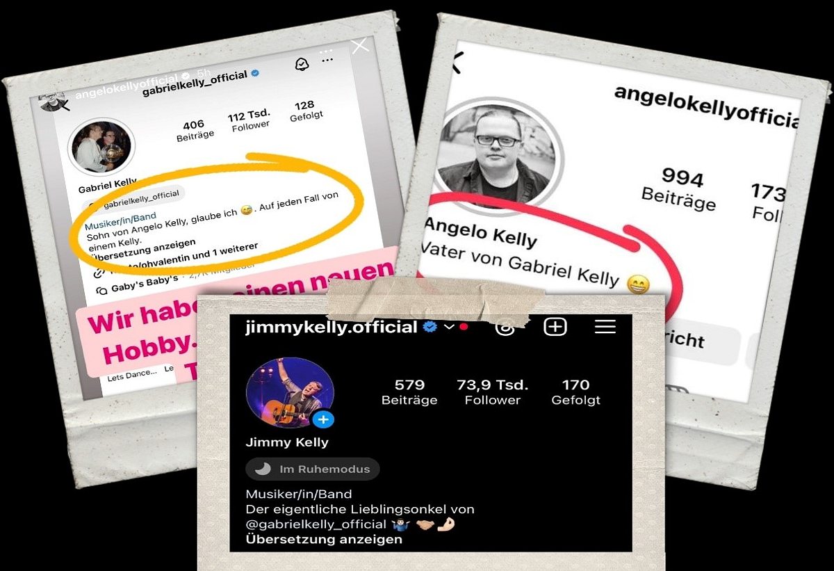 Die Kelly Family: Instagram