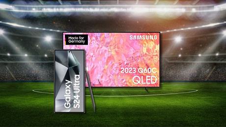S24 Ultra + Samsung TV bei O2 - Foto: TVM/PR