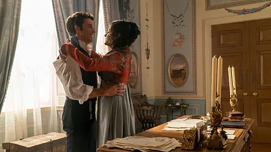Bridgerton Szene mit Kate und Anthony - Foto: © 2024 Netflix, Inc. LIAM DANIEL/NETFLIX