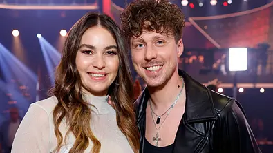 Renata und Valentin Lusin beim Lets Dance Finale - Foto: IMAGO / Panama Pictures
