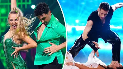 Lets Dance: Adeline Kastalion (links) und Fabian Täschner (rechtes Bild) waren zum ersten Mal dabei - Foto: RTL / Stefan Gregorowius