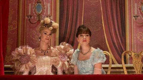 Bridgerton Staffel 3 Jessica Madsen as Cressida Cowper, Claudia Jessie as Eloise Bridgerto - Foto: Liam Daniel/Netflix © 2024