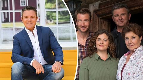 Immer wieder sonntags: Stefan Mross - Der Bergdoktor - Ronja Forcher - Foto: SWR / Wolfgang Breiteneicher / ZDF / Erika Hauri