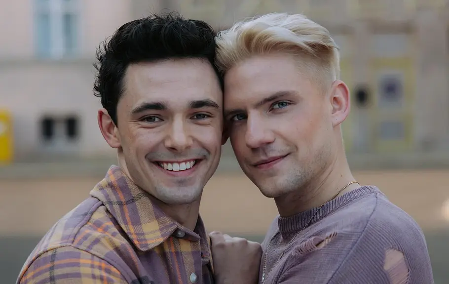 Luis und Moritz bei GZSZ. Luis und Moritz bei GZSZ.