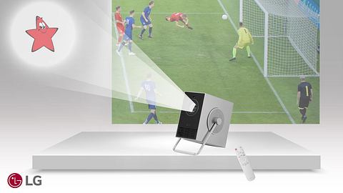 LG Cinebeam Q Beamer - Foto: Kollage: tvmovie.de / GettyImages / LG PR