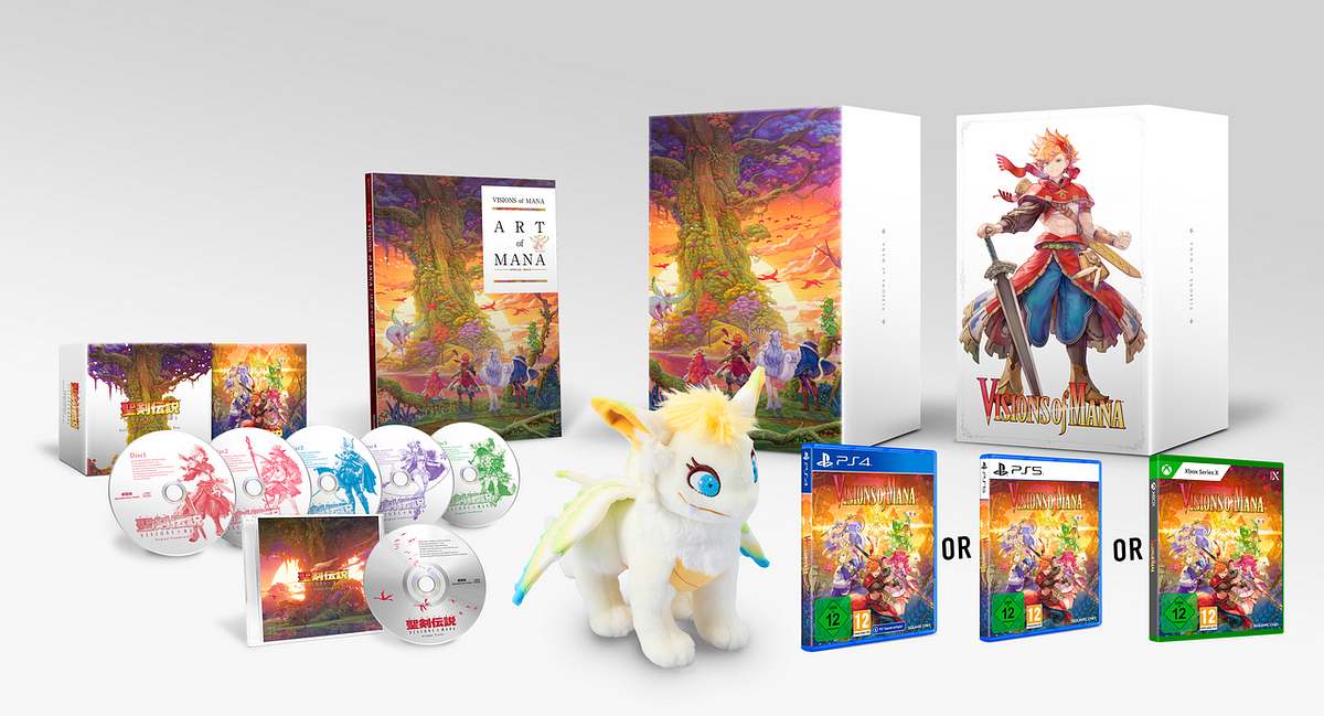 Visions of Mana Inhalt der Collector's Edition