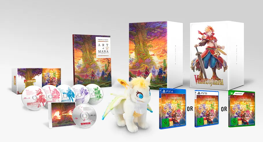 Visions of Mana Inhalt der Collector's Edition