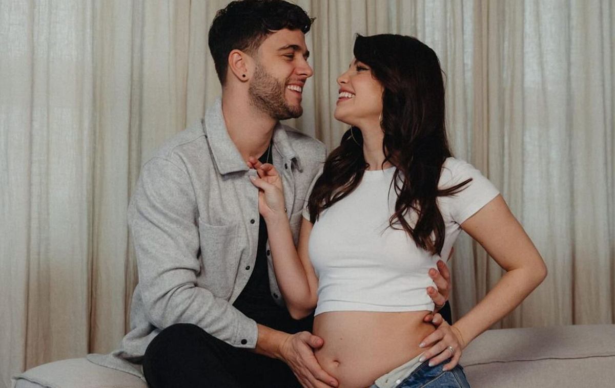 Luca und Christina Hänni Geburt Tochter