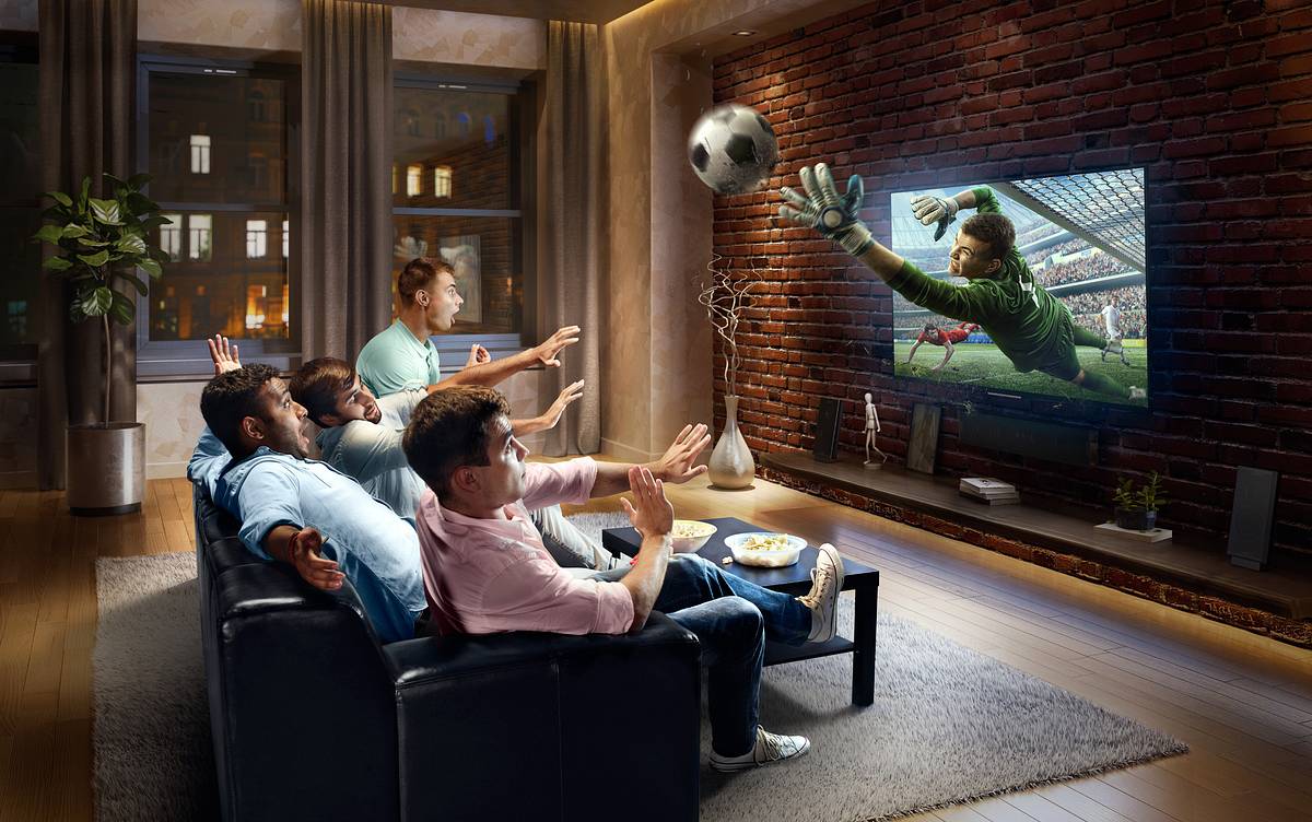 Bester Fernseher für Fußball