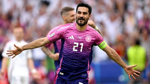 Ilkay Gündogan jubelt nach einem Tor - Foto: IMAGO / Ulmer/Teamfoto