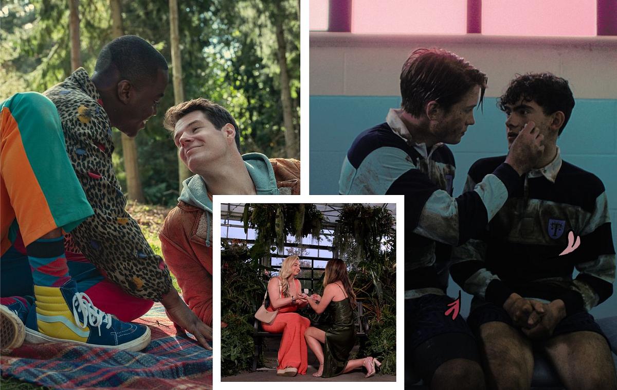 Produktionsstandbilder von LGBTQIA+ Serien auf Netflix