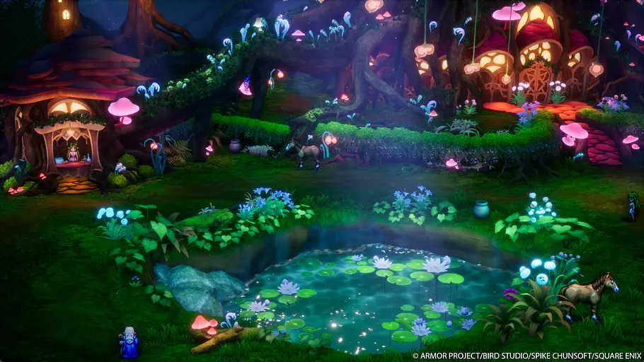 „Dragon Quest III HD-2D Remake“ Landschaft