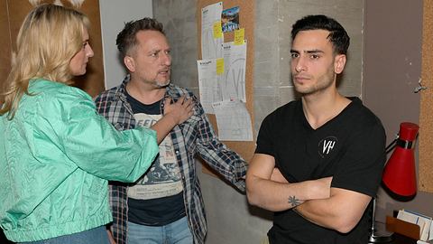 GZSZ: Maren, Michi und Nihat - Foto: RTL / Rolf Baumgartner