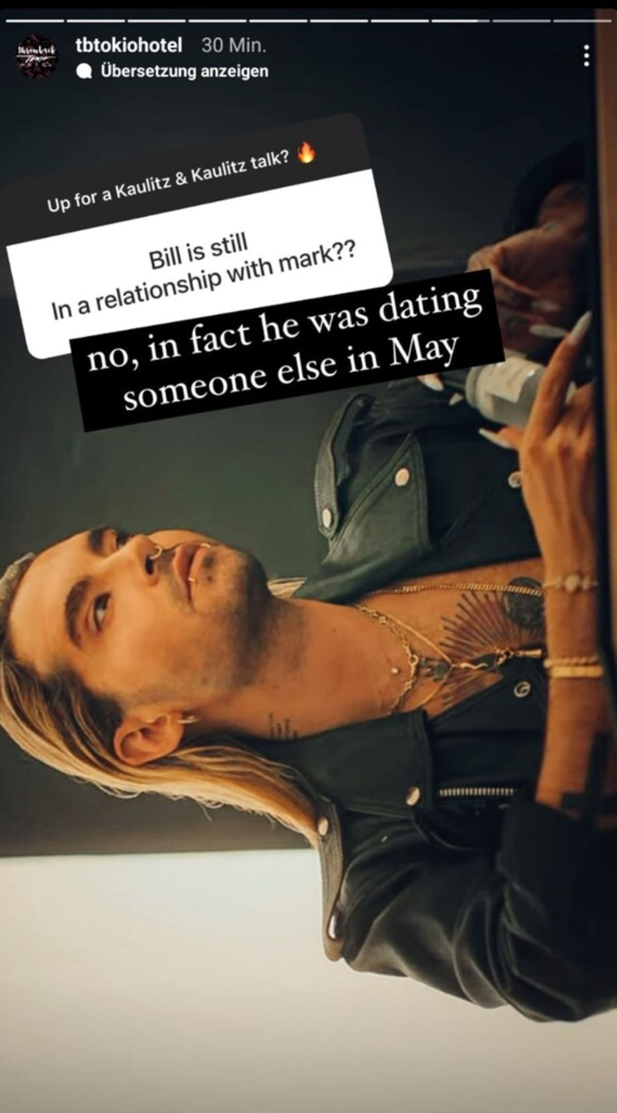 Bill Kaulitz: Was geht mit Marc Eggers? Antwort im Q&A