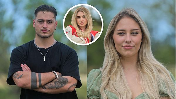 Max, Luisa und Melina posieren für die vergangene Staffel Prominent getrennt - Foto: Collage: RTL