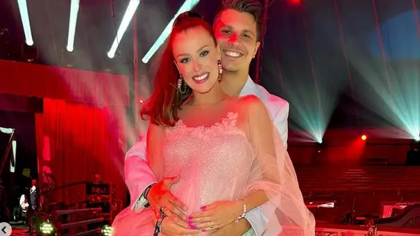 Patricija und Alexandru Ionel erwarten Zwillinge. - Foto: Patricija Ionel/ Instagram