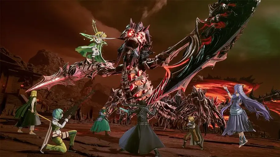 „Sword Art Online Fractured Daydream“ Raid Boss