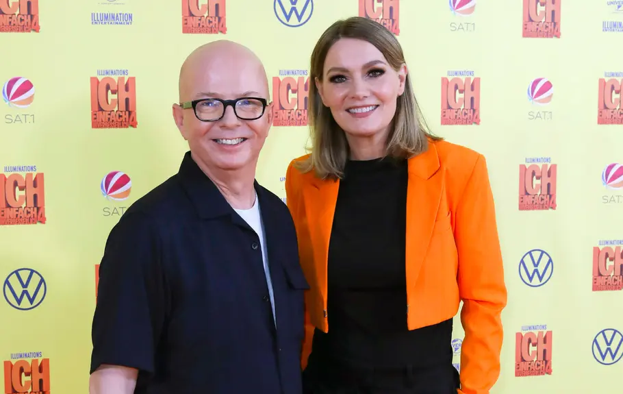 Marina Hill Oliver Rohrbeck und Martina Hill beim Fan-Screening des Animationsfiims „Ich einfach unverbesserlich“