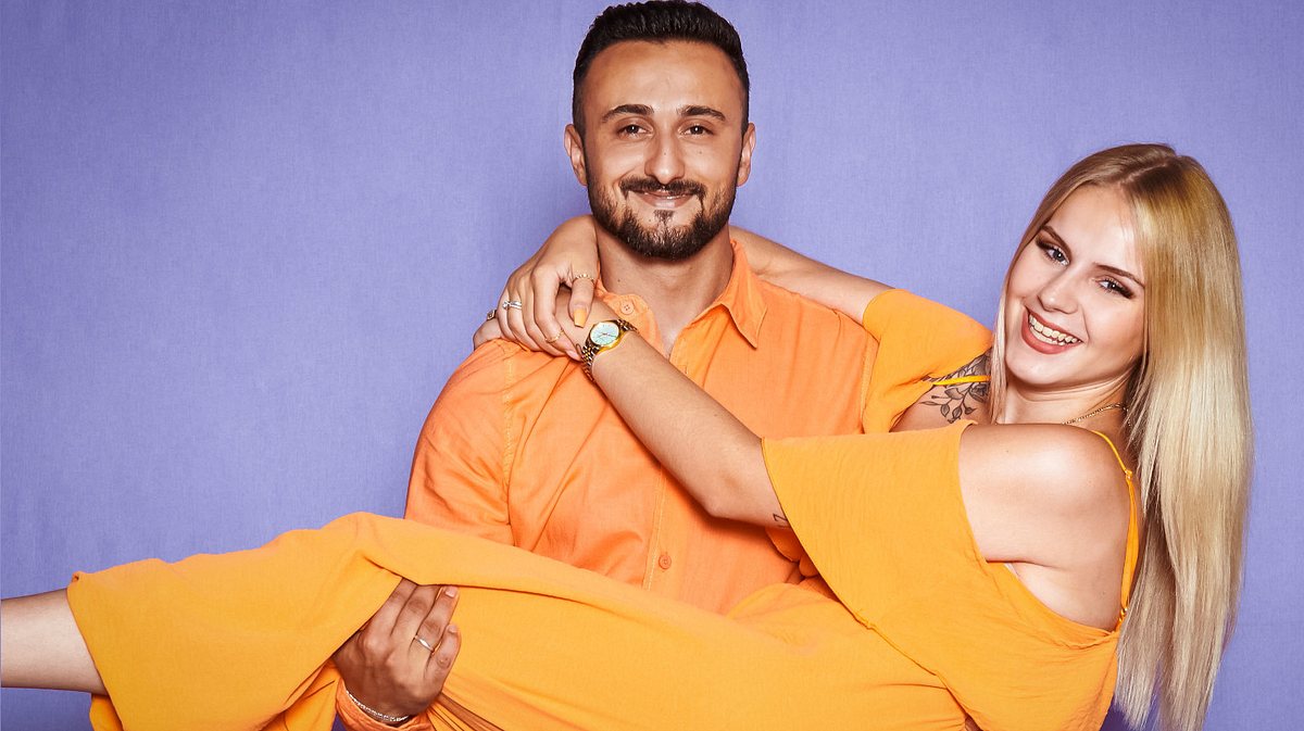 Estefania Wollny mit ihrem Freund Ali