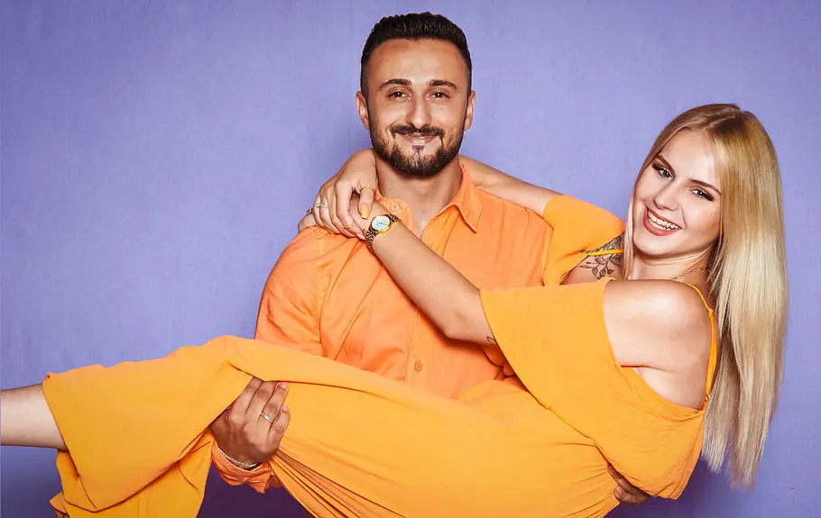 Estefania Wollny mit ihrem Freund Ali