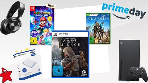 Gaming-Angebote Prime Day - Foto: Focus Entertainment/Microsoft/Nintendo/Seagate/SteelSeries/Ubisoft