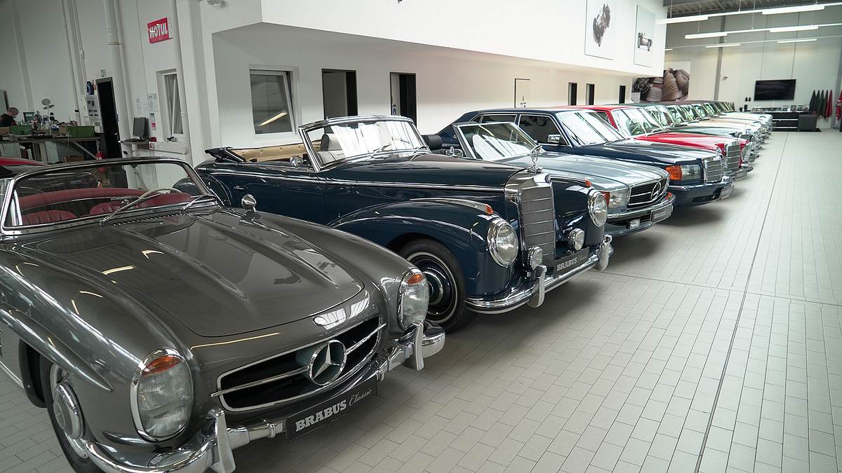 vom scheunenfund zum edel-oldtimer - eine pagode wird restauriert