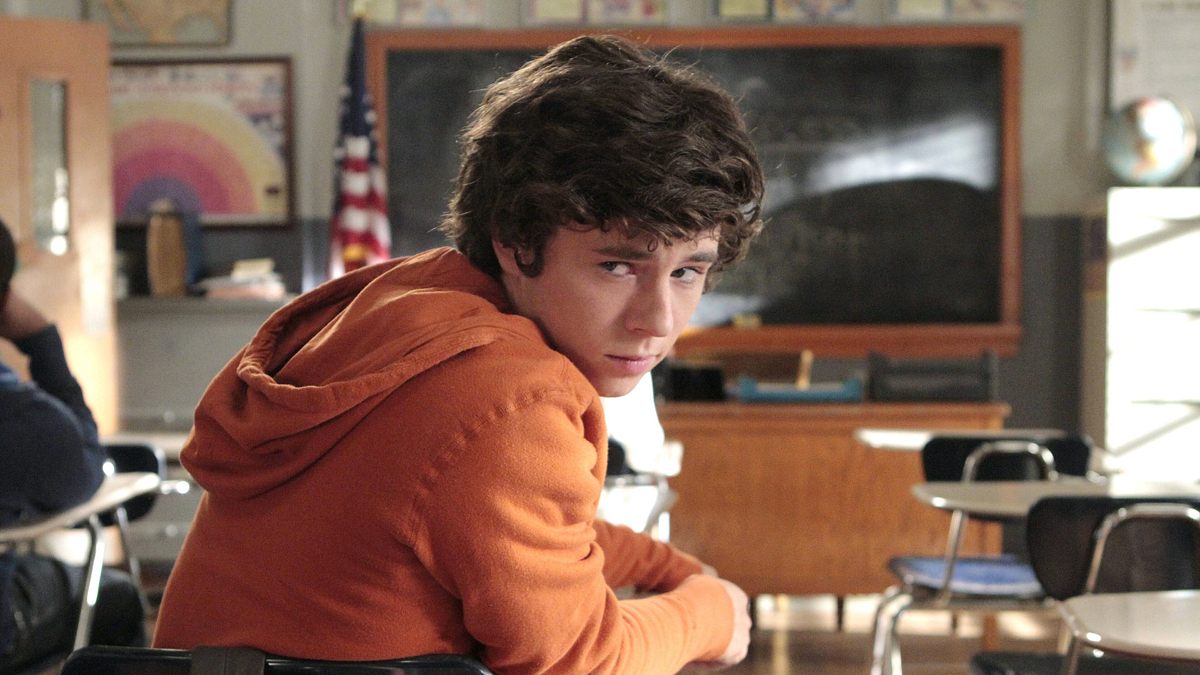 the middle