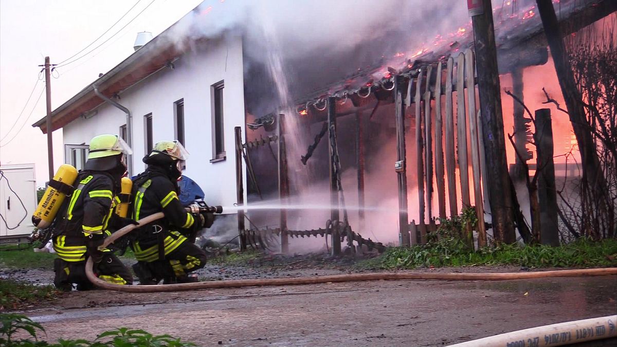 112: feuerwehr im einsatz