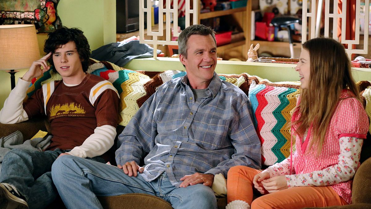 the middle