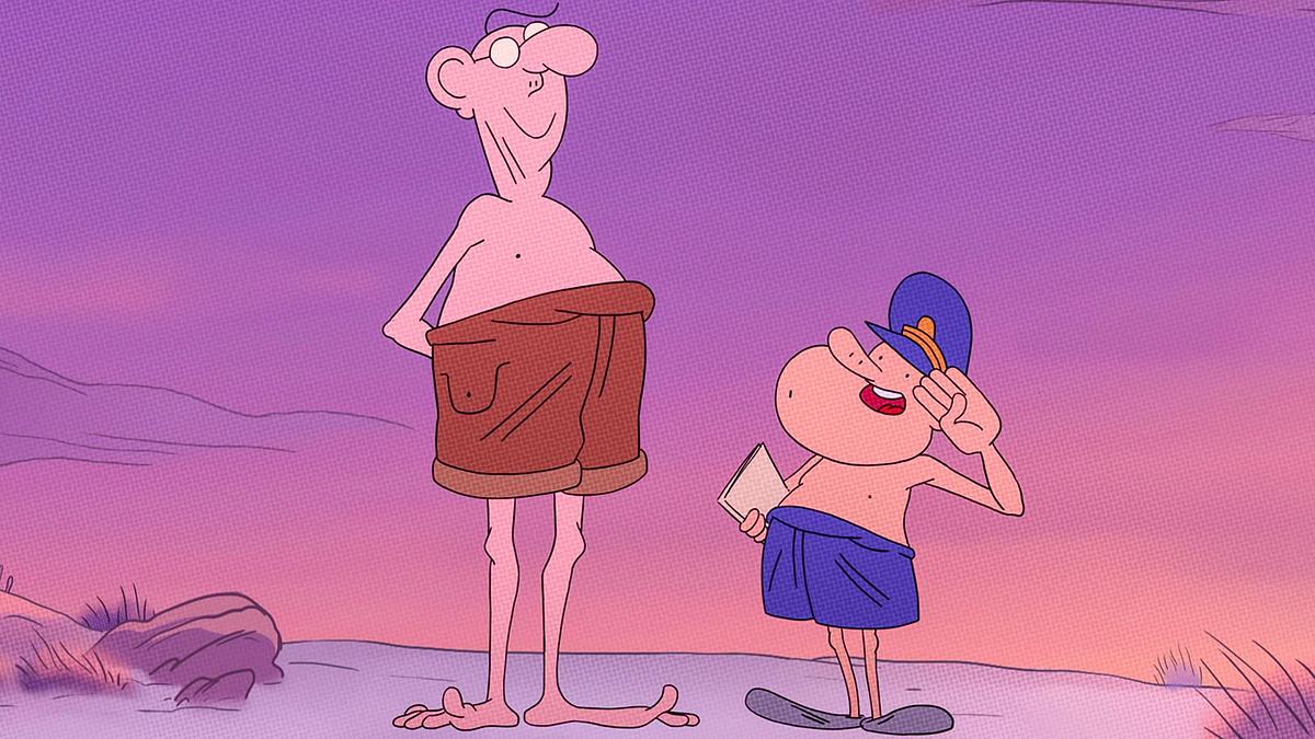 de gaulle am strand
