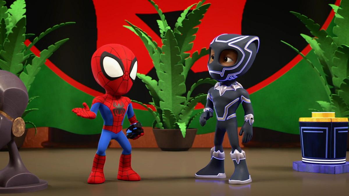 triff spidey und seine super-freunde